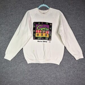 Robert Keith Artwear Crewneck Sweatshirt‎  Adult Size Large Mister Gecko